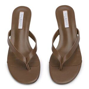 Tony Bianco Pluto Heeled Sandals Liqueur Nappa US9.5 NEW